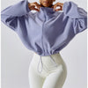 Rumi Cropped Fleece Zip Jacket