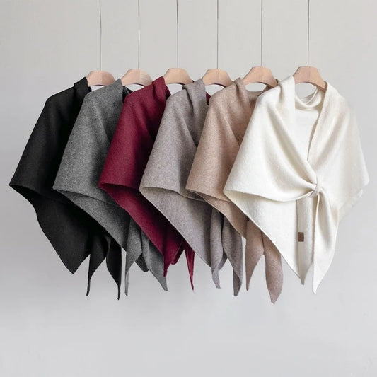 Waverly Knit Triangle Shawl