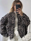 Talia Leopard Retro Jacket