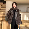 Olive Fur Coat