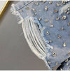 Vera Wide-Leg Denim Shorts