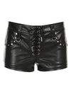Diana Leather Shorts