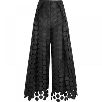 Talia Waisted Polka Dot Pants