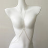 Faye Rhinestone Chest Necklace