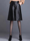 Mira Leather Bermuda Shorts