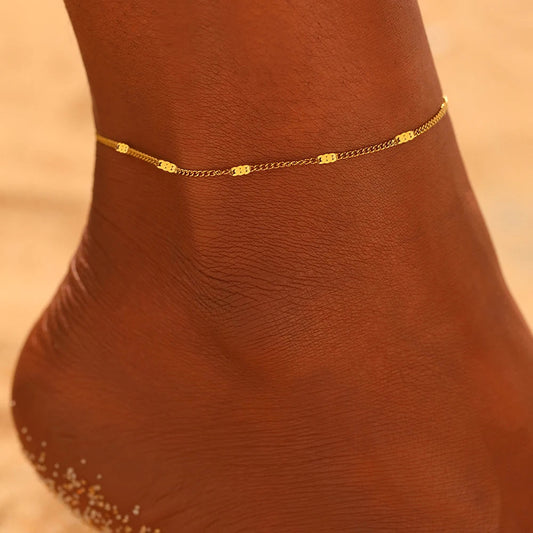 Cleo Stainless Steel Anklet