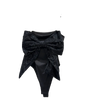 Olive Big Bow Top
