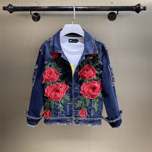 Mira Rose Denim Jacket