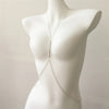 Faye Rhinestone Chest Necklace