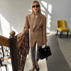 Elle Brown Lapel Blazer