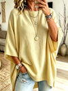 Maren Oversized Cape Knit Top