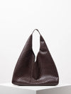 Luna Leather Woven Bag