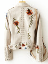 Bella Flora Leather Jacket