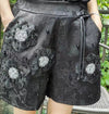 Olive Stitch Shorts