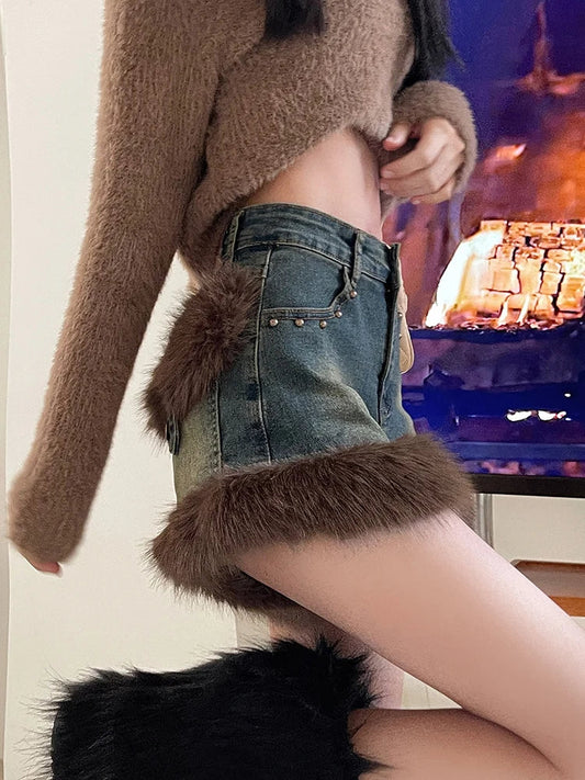 Diana Denim Shorts