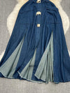 Elle Buckle Denim Dress