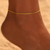 Elle Stainless Steel Anklet