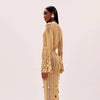 Elle Shinny Sequin Maxi Dress