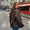 Olive Faux Leather Jacket