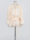 Kira Blouse Mini Dress