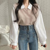 Zara Polo Collar Blouse
