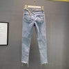 Gia Rhinestone Fringed Jeans