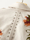 Bella Flora Leather Jacket