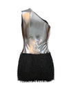 Mira Shoulder Mini Dress