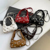 Faye Rivet Shoulder Bag