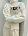 Diana Plain Turtleneck Sweater