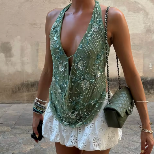 Hazel Halter Top