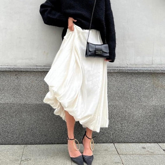 Bella Satin Skirt
