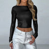 Vera Patent Leather Top
