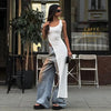 Faye Asymmetric Long Top