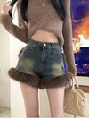Diana Denim Shorts