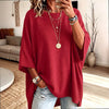 Maren Oversized Cape Knit Top