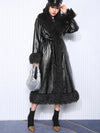 Talia Leather Coat