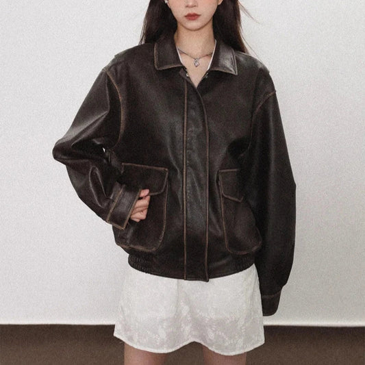 Juno Vintage Distressed Jacket