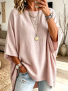 Maren Oversized Cape Knit Top