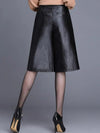 Mira Leather Bermuda Shorts
