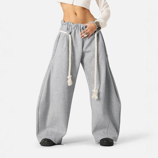 Corde Rope Wide Leg Sweatpants
