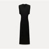Siena Black Midi Dress