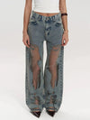 Siena Distressed Ripped Jeans