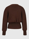 Nina Single Button Sweater