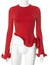 Vera Sleeve Ruffle Top