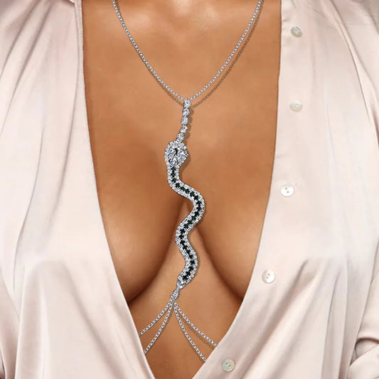Cleo Green Crystal Chain