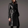 Amara Leather Trench Coat