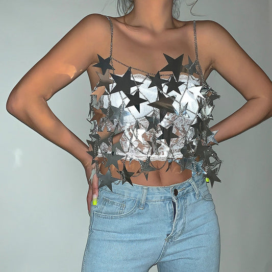 Rhea Chainmall Top