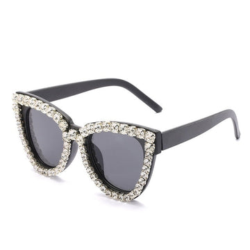 Kira Rhinestone Sunglasses