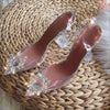 Rhea Crystal High Heels
